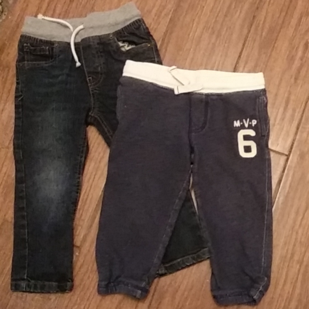 Name brand CAT and Jack size 2T & Carter pants